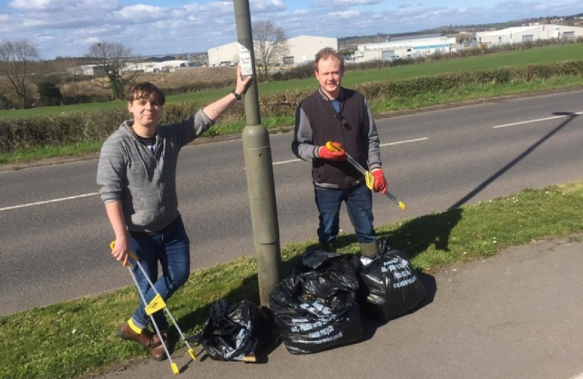 Candidates at Litterpick