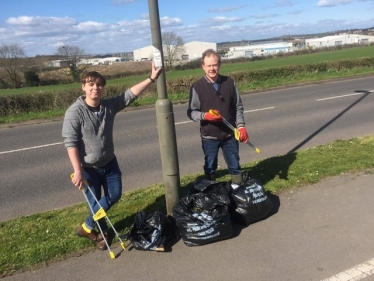 Candidates at Litterpick